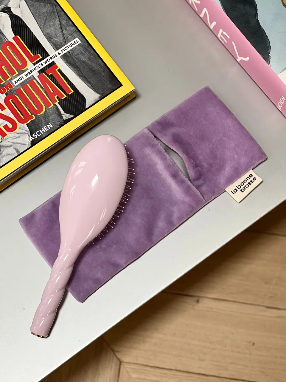 La Bonne Brosse La Pochette "Grande Brosse" Rose Lilas