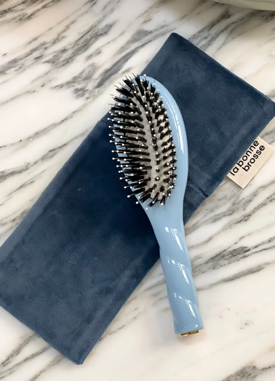 La Bonne Brosse La Pochette "Petite Brosse" Bleu Jean