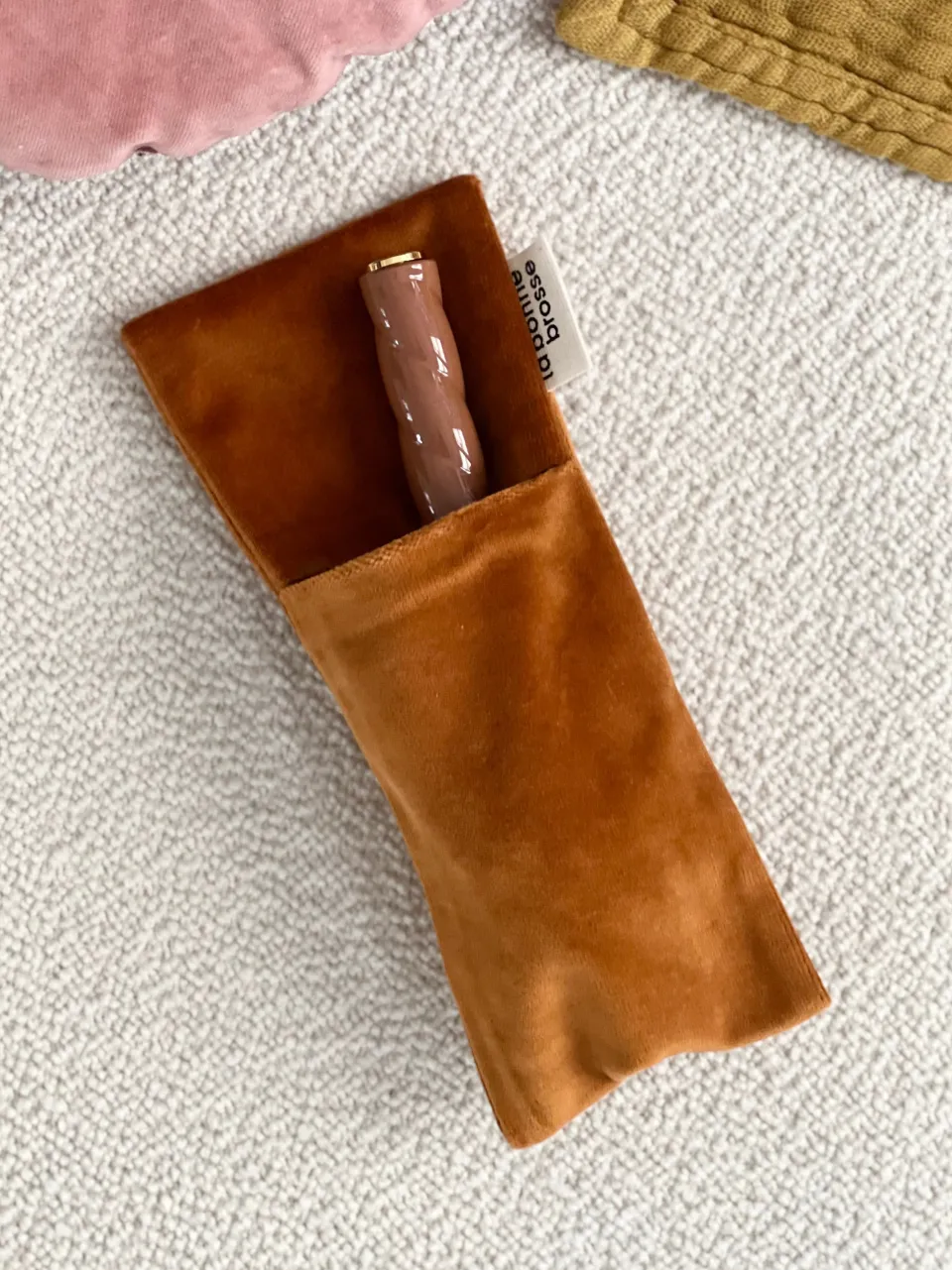 La Bonne Brosse La Pochette "Petite Brosse" Terracotta