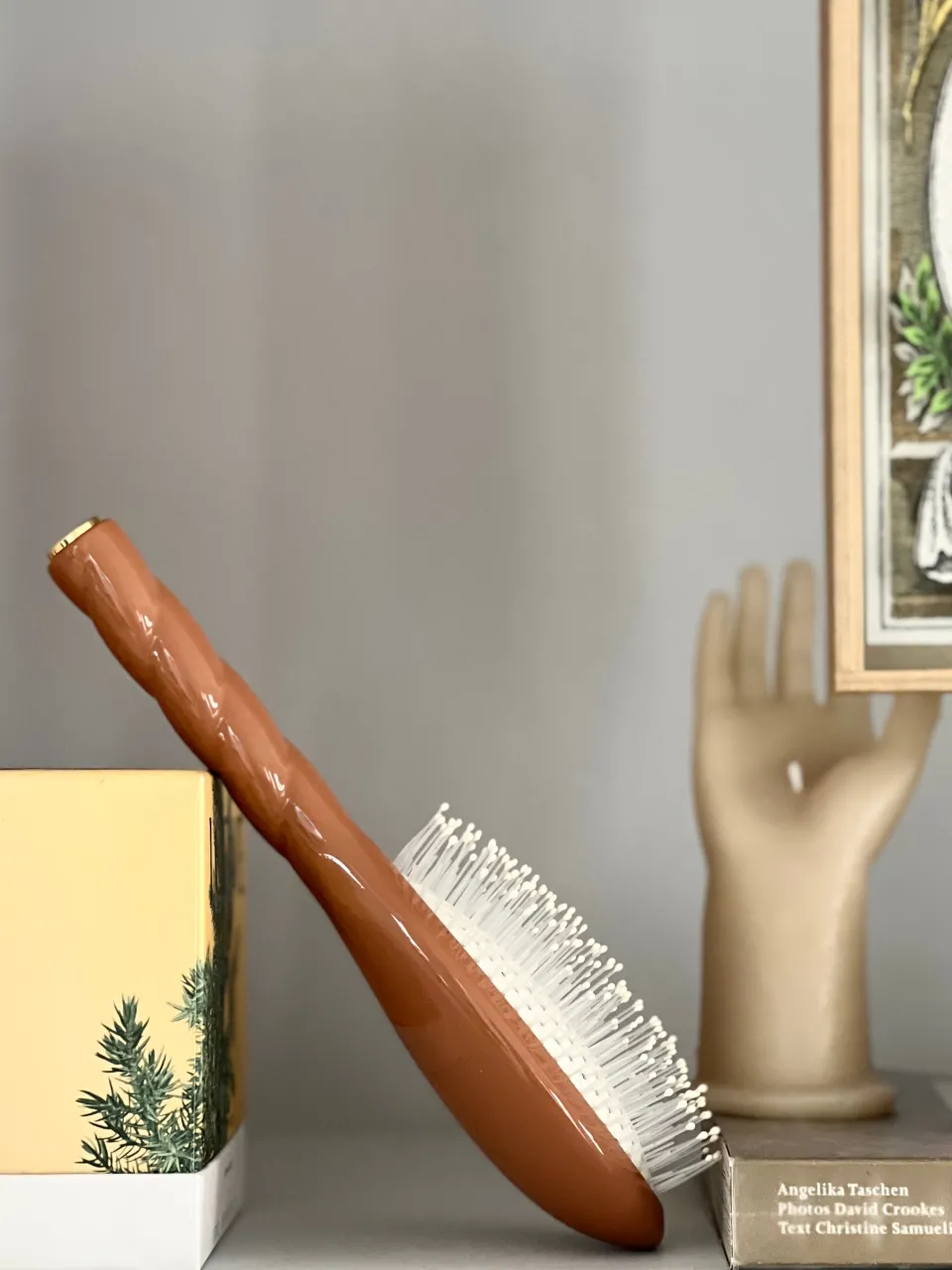 La Bonne Brosse N.04 La Brosse Démêlante & Massante LA MIRACLE Terracotta