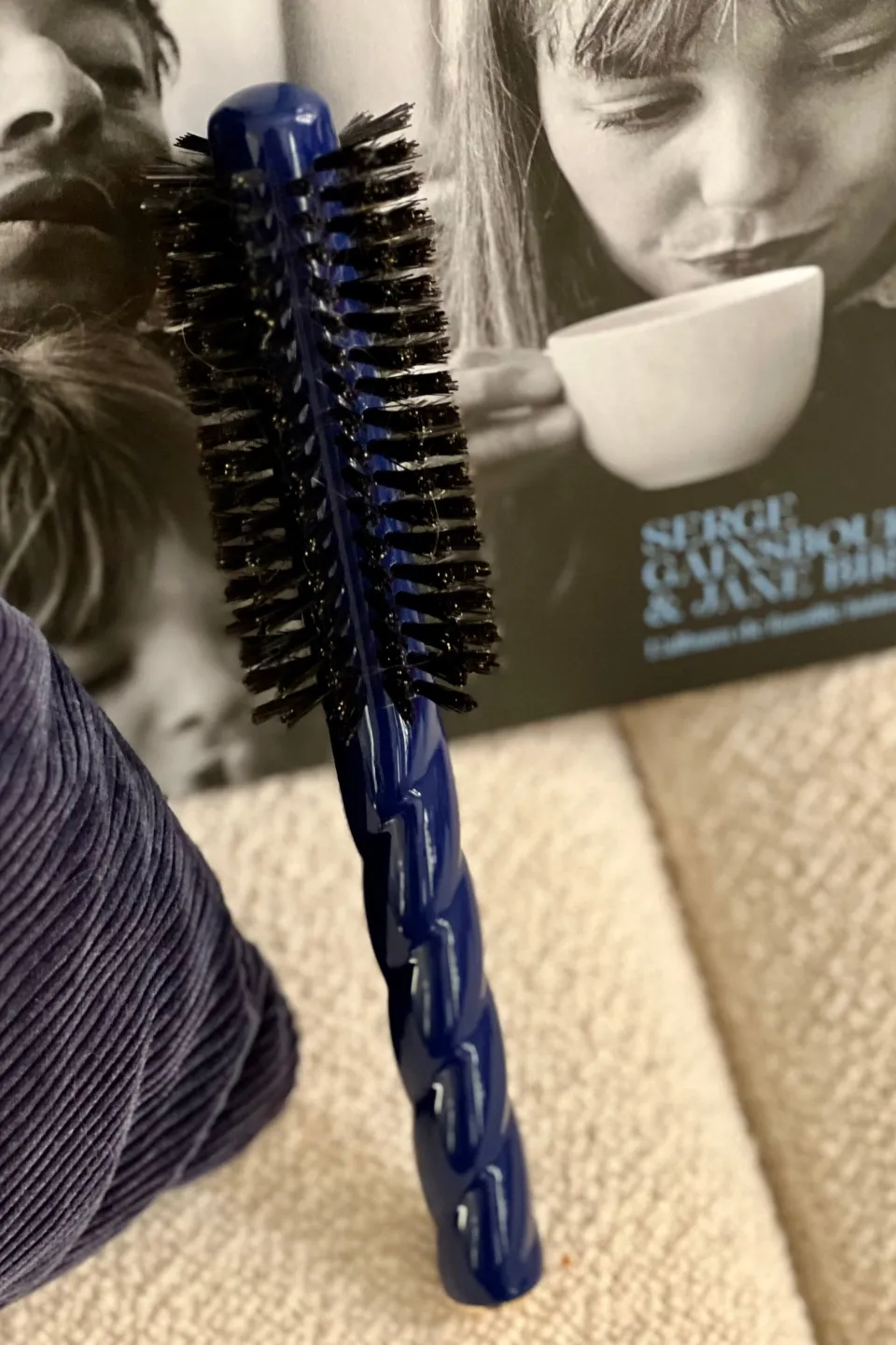 La Bonne Brosse N.05 La Brosse Ronde VOLUME & STYLE Bleu Myrtille