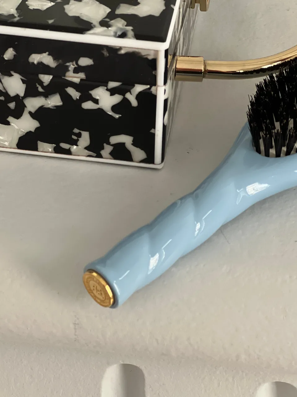 La Bonne Brosse N.01 La Petite Brosse Brillance & Soin L’UNIVERSELLE Bleu Ciel