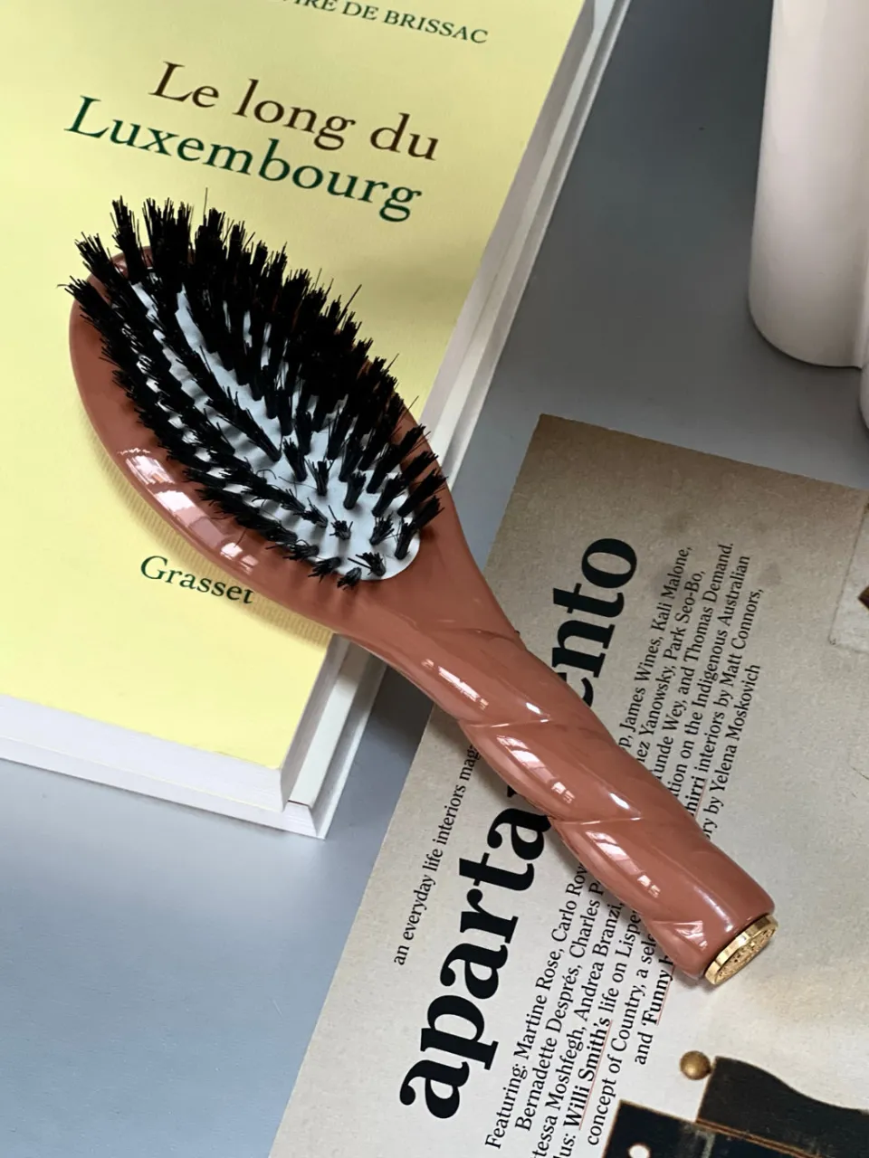 La Bonne Brosse N.01 La Petite Brosse Brillance & Soin L’UNIVERSELLE Terracotta